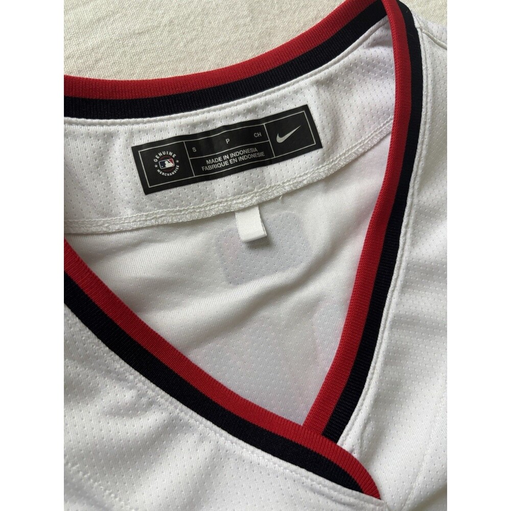 Nike Washington Nationals Youth Small Home White Jersey Small MLB 15 FARMER Nats - Picture 9 of 11
